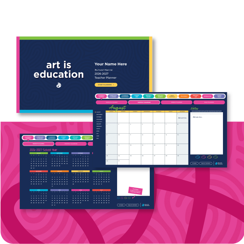 Art Teacher Digital Planner