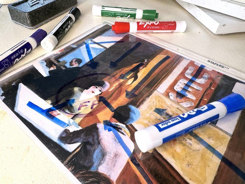 annotate art history