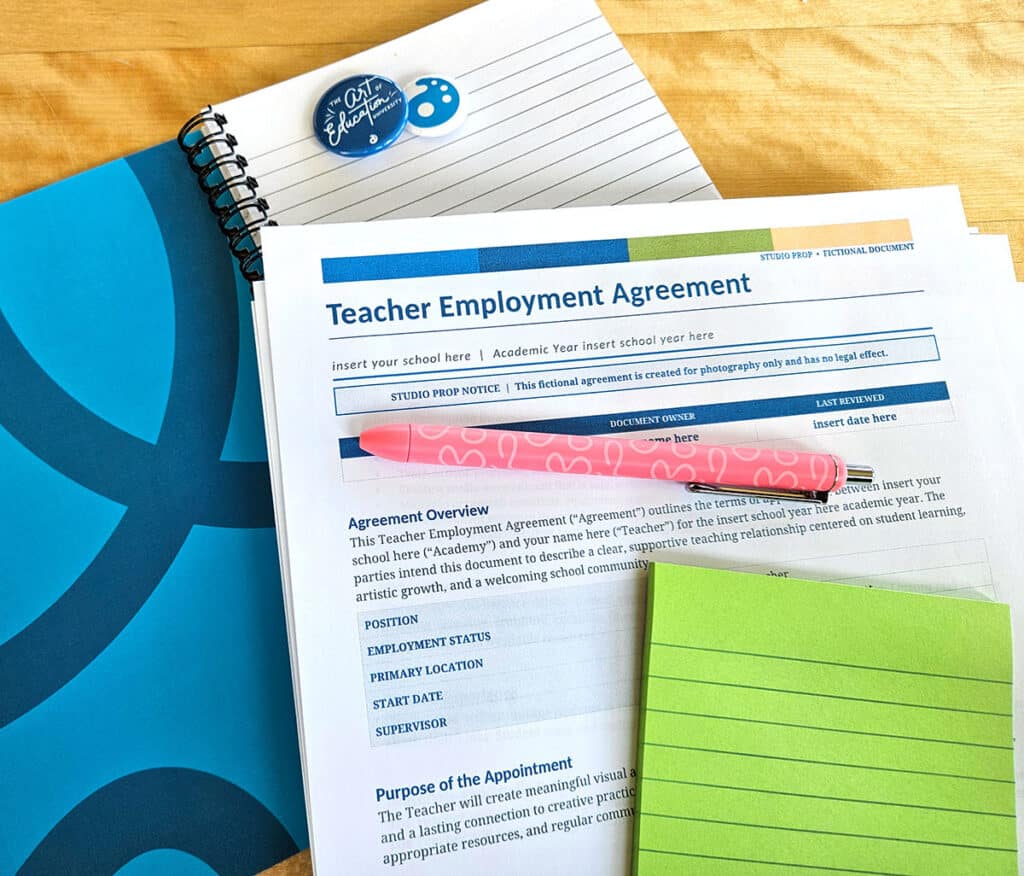 teacher contract