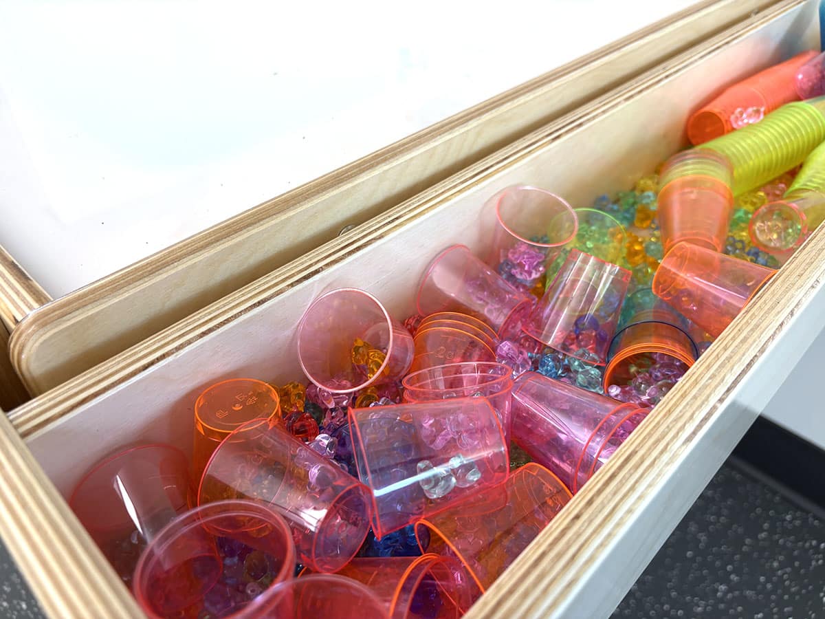 sensory cups