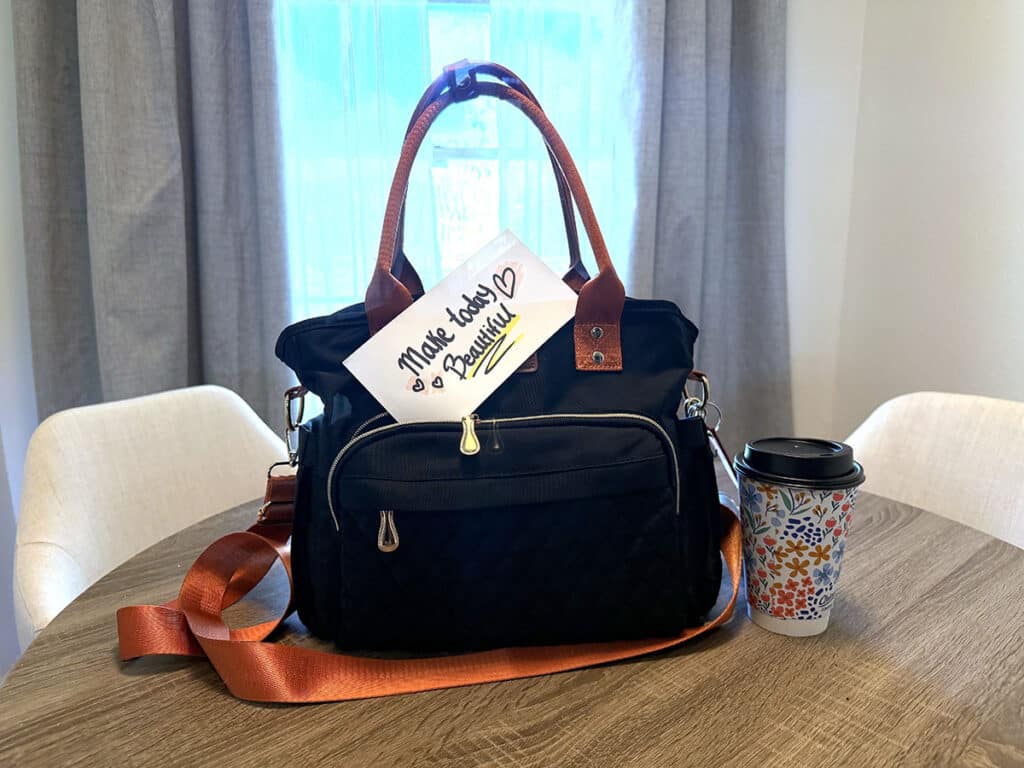 bag with envelope